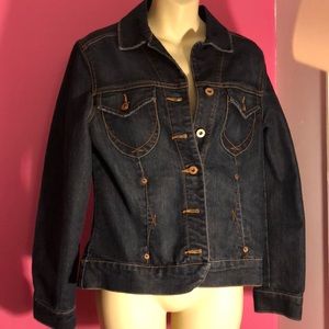 Dark denim jacket
